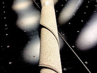 Vloerkleed, m-ray, rond, beige - afbeelding 4 van  4