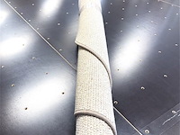 Vloerkleed, m-ray, rond, gemêleerd beige - afbeelding 4 van  4