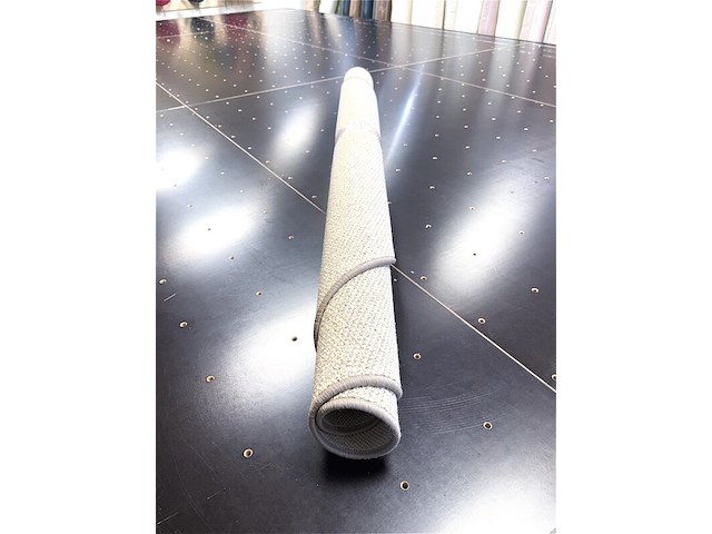 Vloerkleed, m-ray, rond, gemêleerd beige - afbeelding 4 van  4