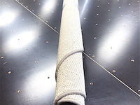 Vloerkleed, m-ray, rond, gemêleerd beige - afbeelding 4 van  4