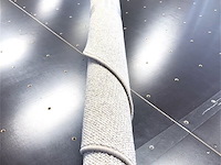 Vloerkleed, m-ray, rond, gemêleerd grijs - afbeelding 4 van  4