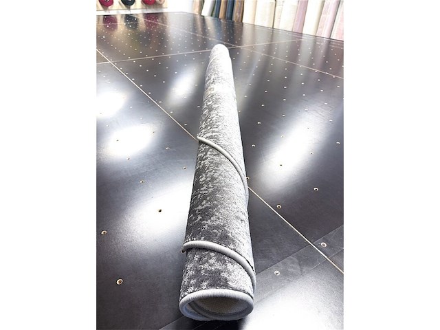 Vloerkleed, m-ray, rond, grijs / taupe - afbeelding 4 van  4