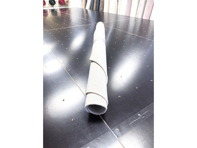 Vloerkleed, m-ray, rond, licht beige - afbeelding 4 van  4