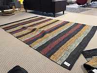 Vloerkleed, meerkleurig leer - afbeelding 1 van  2