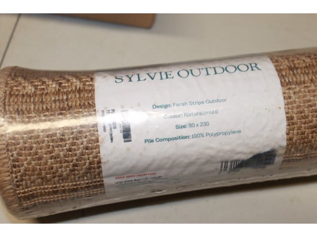 Vloerkleed naturel / mutli 80x230 1x - afbeelding 4 van  7