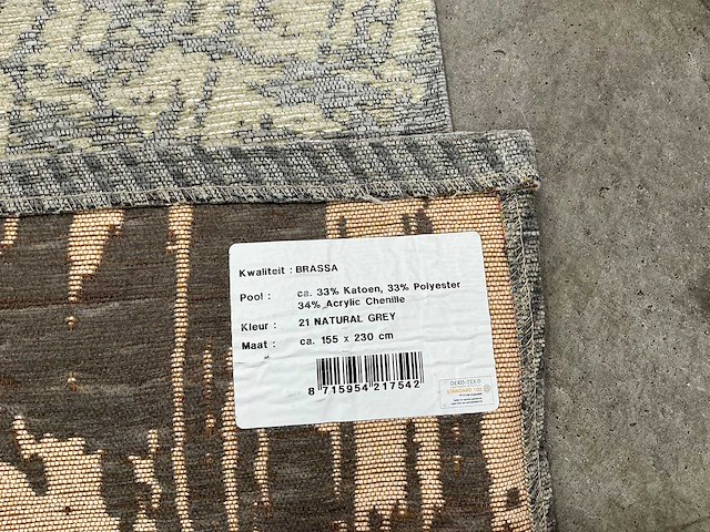 Vloerkleed tabernas grey(4x) - afbeelding 3 van  3