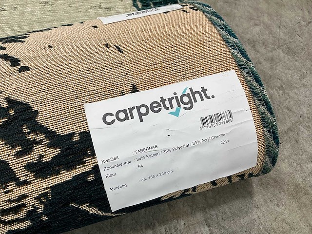 Vloerkleed tabernas petrol (3x) - afbeelding 2 van  2