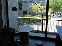 Vloerlamp / booglamp sarin ehdp. hoogte ca. 2 meter. - afbeelding 1 van  4