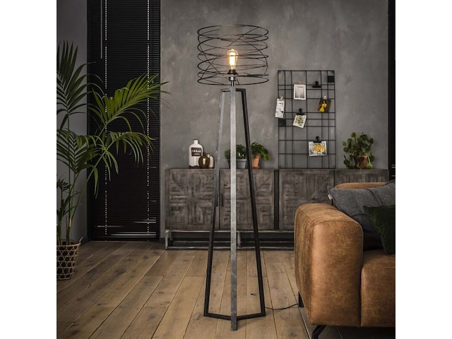 Vloerlamp diameter 40 charcoal - afbeelding 1 van  1