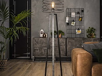 Vloerlamp diameter 40 charcoal - afbeelding 1 van  1