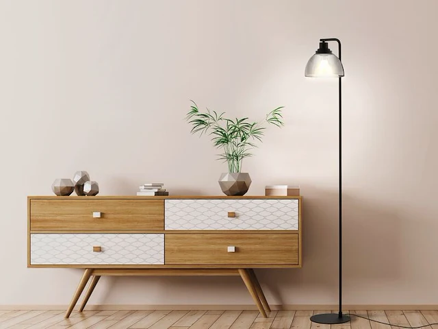 Vloerlamp eglo, beleser, zwart - afbeelding 2 van  3