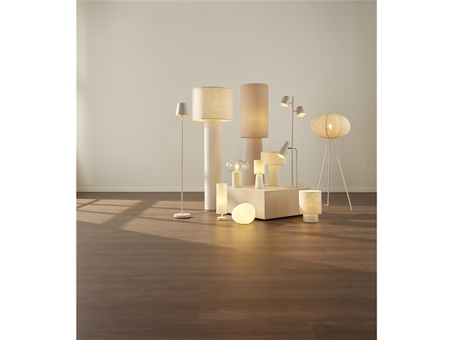Vloerlamp fenna zand 40 x 165 cm - afbeelding 3 van  3