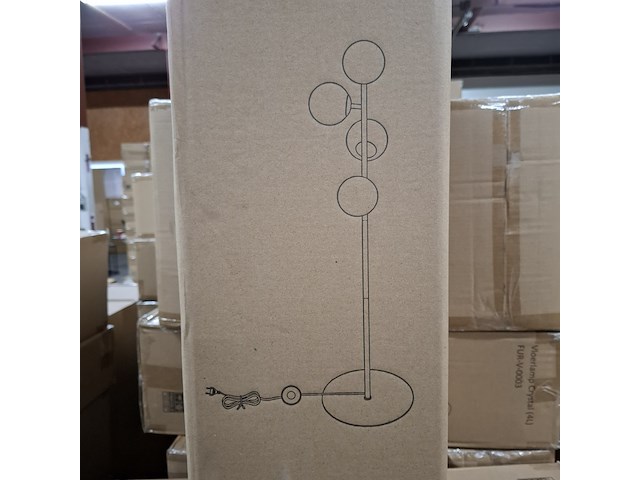 Vloerlamp, furniqs, crystal - afbeelding 3 van  4