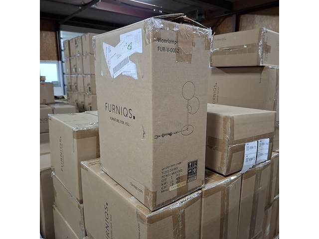 Vloerlamp, furniqs, crystal - afbeelding 2 van  3