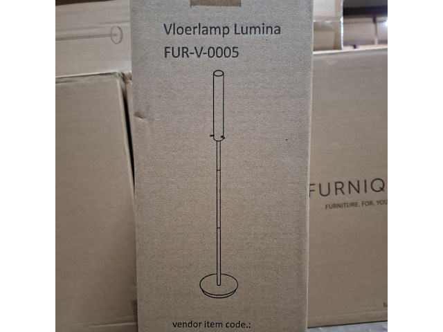 Vloerlamp, furniqs, lumina - afbeelding 3 van  4