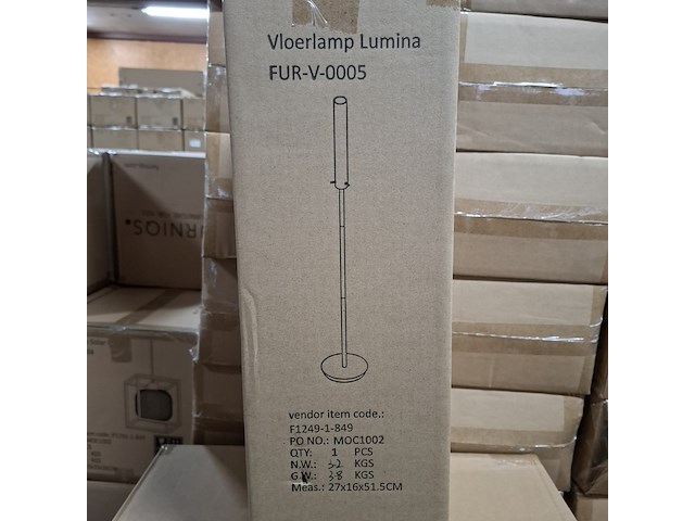 Vloerlamp, furniqs, lumina - afbeelding 3 van  3