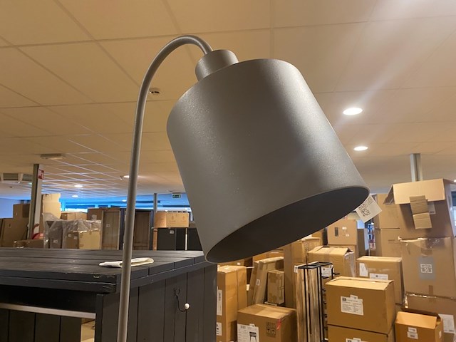 Vloerlamp, grijs - afbeelding 2 van  4