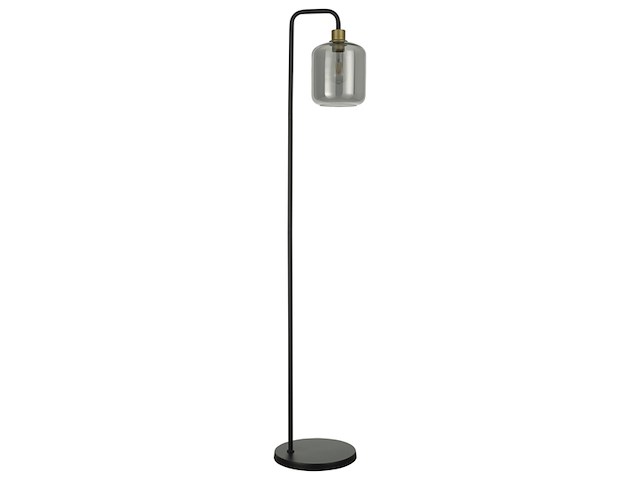 Vloerlamp lusso rookglas 150x28 cm - afbeelding 1 van  4