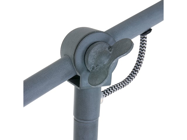 Vloerlamp nove mexlite, 1322gr, grijs, bouwjaar 2025, nieuw in doos - afbeelding 4 van  7