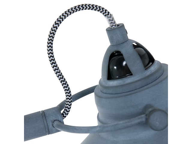 Vloerlamp nove mexlite, 1322gr, grijs, bouwjaar 2025, nieuw in doos - afbeelding 5 van  7