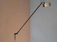 Vloerlamp radius, basica, gold - afbeelding 3 van  9