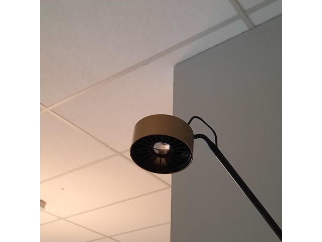 Vloerlamp radius, basica, gold - afbeelding 8 van  9