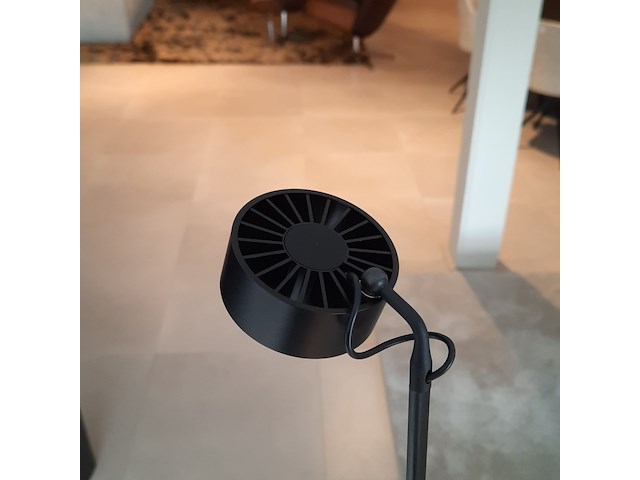 Vloerlamp radius, basica, zwart - afbeelding 7 van  9