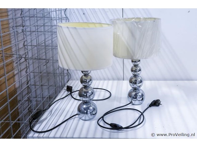 Vloerlamp & schemerlampen - 2 stuks - afbeelding 3 van  3
