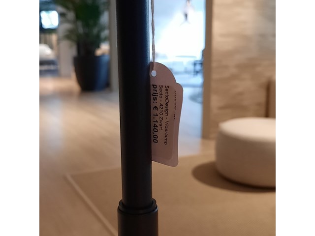 Vloerlamp sectodesign, secto, zwart - afbeelding 3 van  10