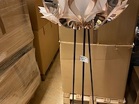 Vloerlamp, slamp, flora floor, koper/brons, 50x170cm - afbeelding 2 van  7