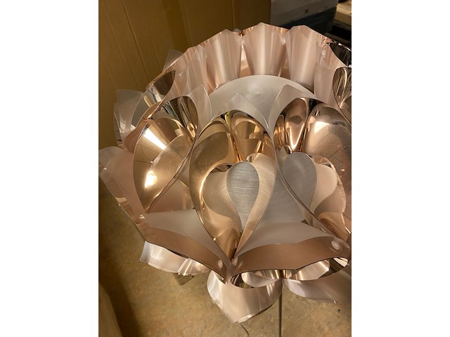Vloerlamp, slamp, flora floor, koper/brons, 50x170cm - afbeelding 4 van  7