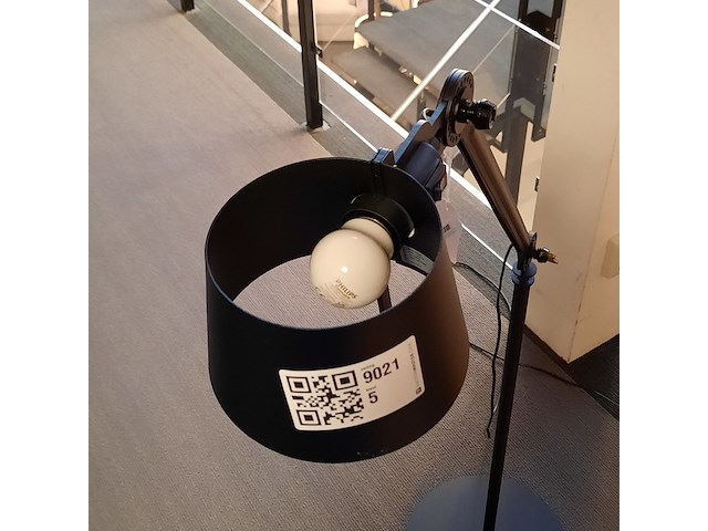 Vloerlamp tonone, bolt floor 10, zwart - afbeelding 7 van  8