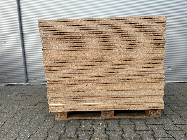 Vloerplaat - spaanplaat 1200x1020x38mm (24x) - afbeelding 1 van  1