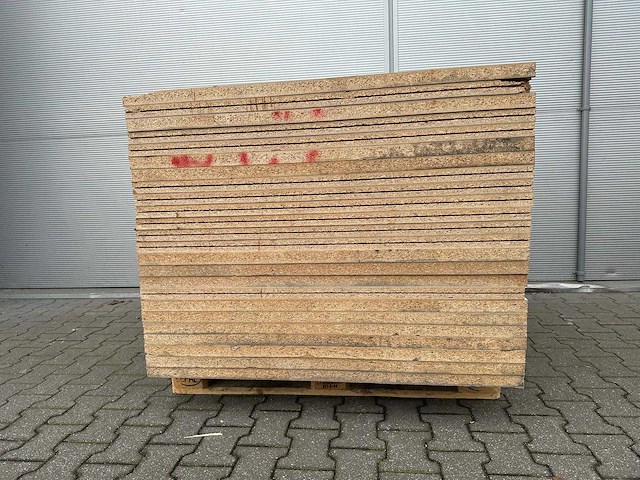 Vloerplaat - spaanplaat 1200x1140x38mm (24x) - afbeelding 1 van  2