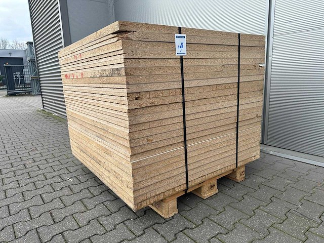 Vloerplaat - spaanplaat 1200x1140x38mm (24x) - afbeelding 2 van  2