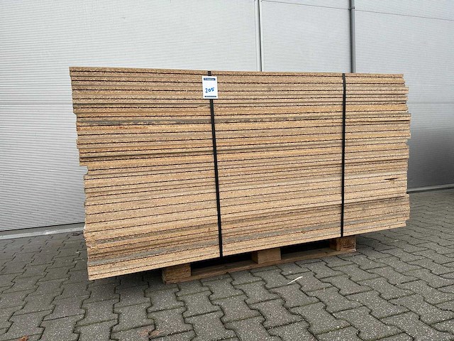 Vloerplaat - spaanplaat 1800x1030x38mm (24x) - afbeelding 3 van  3