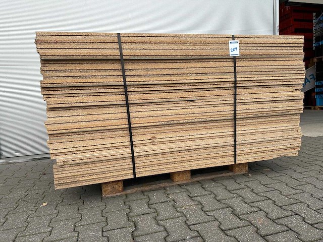 Vloerplaat - spaanplaat 1800x1030x38mm (24x) - afbeelding 3 van  3
