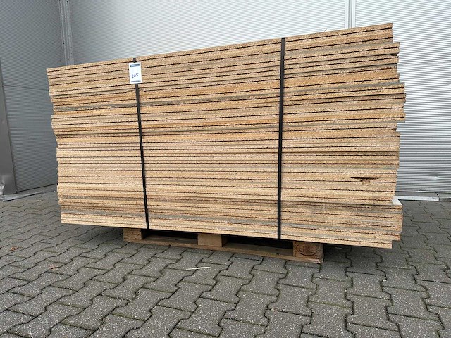 Vloerplaat - spaanplaat 1800x1030x38mm (24x) - afbeelding 2 van  2
