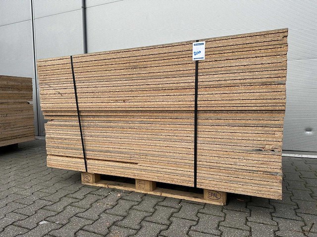 Vloerplaat - spaanplaat 1820x1030x38mm (24x) - afbeelding 1 van  2