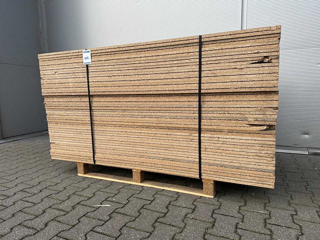 Vloerplaat - spaanplaat 1820x1030x38mm (24x) - afbeelding 1 van  2