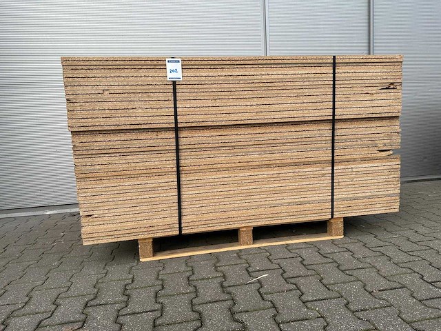 Vloerplaat - spaanplaat 1820x1030x38mm (24x) - afbeelding 2 van  2