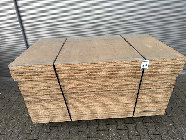 Vloerplaat - spaanplaat 1840x1030x38mm (24x) - afbeelding 1 van  3