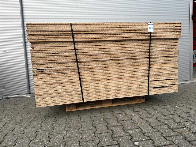 Vloerplaat - spaanplaat 1840x1030x38mm (24x) - afbeelding 2 van  3