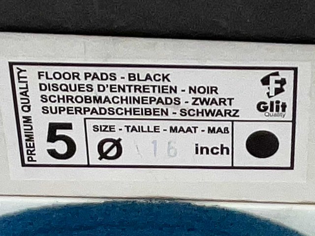 Vloerreiniger machinepads - afbeelding 4 van  4