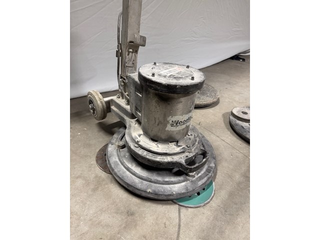 Vloerschuurmachine numatic, woodboy, met 3 padhouders - afbeelding 3 van  6