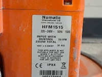Vloerschuurmachine roterend - 230v numatic, hfm 1515, bouwjaar 2016 - afbeelding 7 van  7