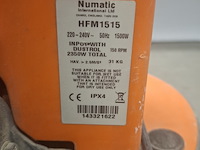Vloerschuurmachine roterend 230v numatic, hfm 1515, bouwjaar 2014 - afbeelding 7 van  8
