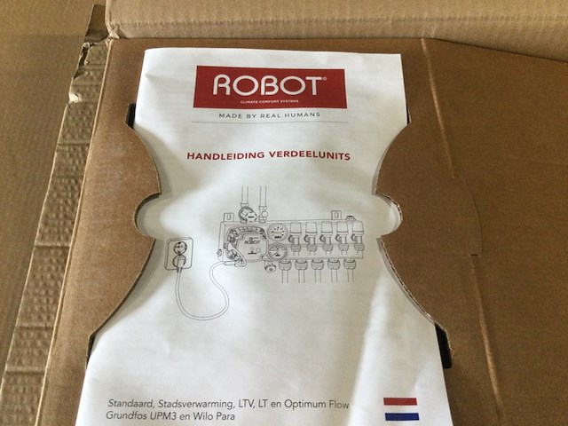 Vloerverwarming kompact verdeler, 4 groeps robot, 257704 - afbeelding 6 van  6