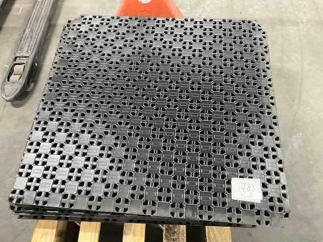 Vloerverwarming noppenplaat 100x100 cm (16x) - afbeelding 2 van  2