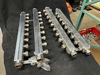 Vloerverwarming verdeler 9 groepen (2x) - afbeelding 1 van  2